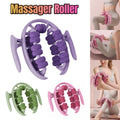 Leg Muscle Massager Roller with 26 Round Wheels - Purple - view 2