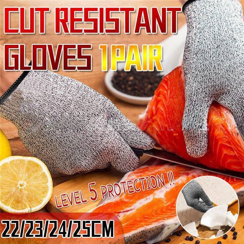 Level 5 Cut Resistant Kitchen Butcher Gloves - Size S (22 cm) - view 2