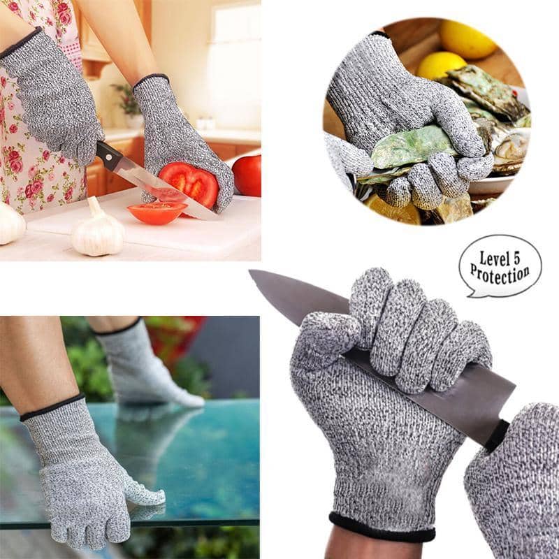 Level 5 Cut Resistant Kitchen Butcher Gloves - Size S (22 cm) - view 4
