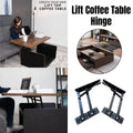 Lift up Coffee Table Hinge with Hydraulic Spring Mechanism, Set of 2