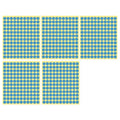 Light Blue Round Sticker Dots Adhesive Labels - 13mm, 132 Dots, 5 Sheets