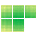 Light Green Round Sticker Dots Adhesive Labels - 13mm, 132 Dots, 5 Sheets