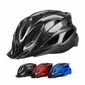 Lightweight Adjustable Bicycle Helmet for Road and Mountain Biking - Black - view 3