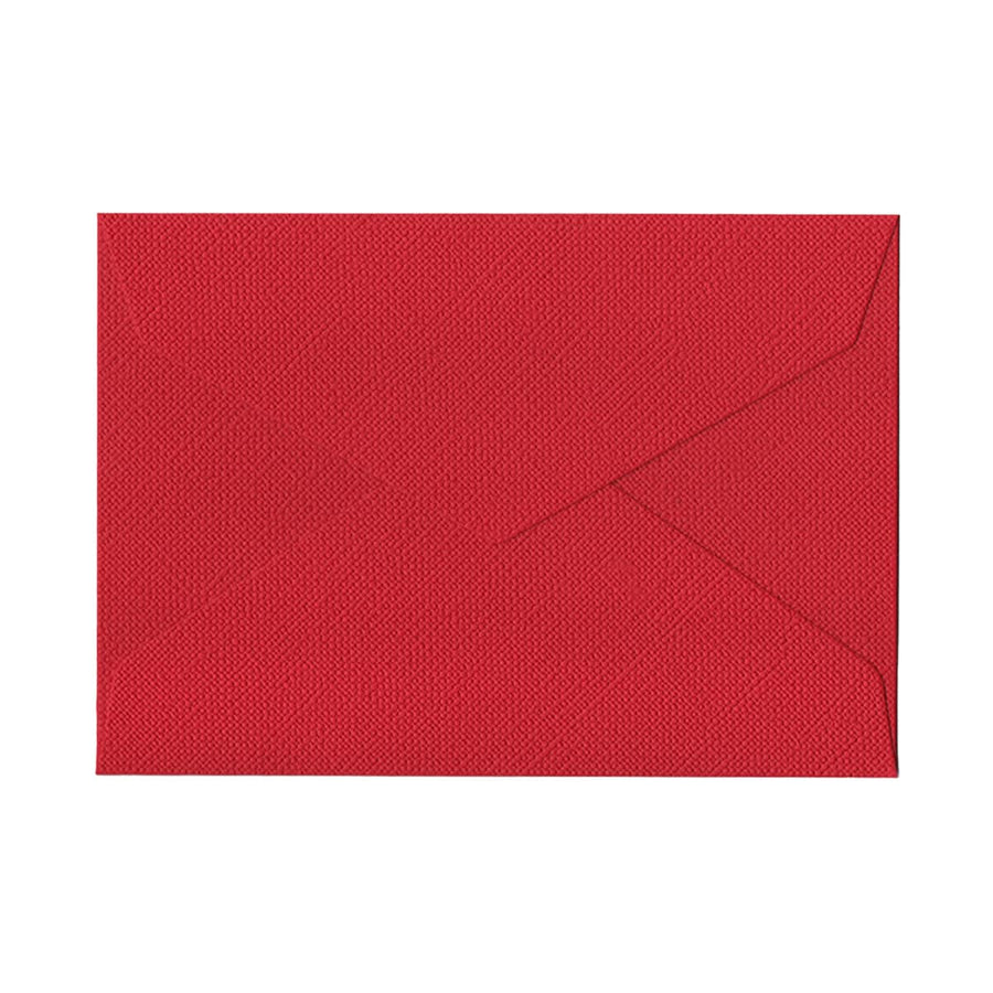 Linen Textured Envelopes for Invitations, 250 Gsm - Red, Pack of 30
