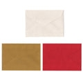 Linen Textured Envelopes for Invitations, 250 Gsm - Red, Pack of 30 - view 3