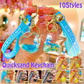Liquid Quicksand Acrylic Keyring Car Keychain - Number 6 - view 3
