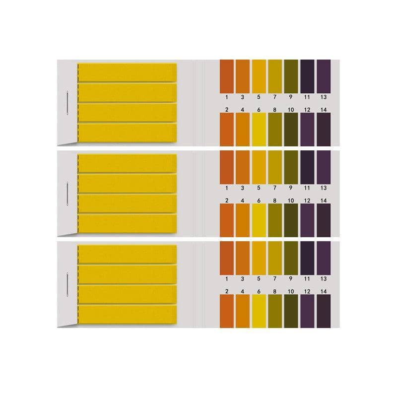 Litmus Paper pH Test Strips pH 1 to 14 - Pack of 240 (3 Books)