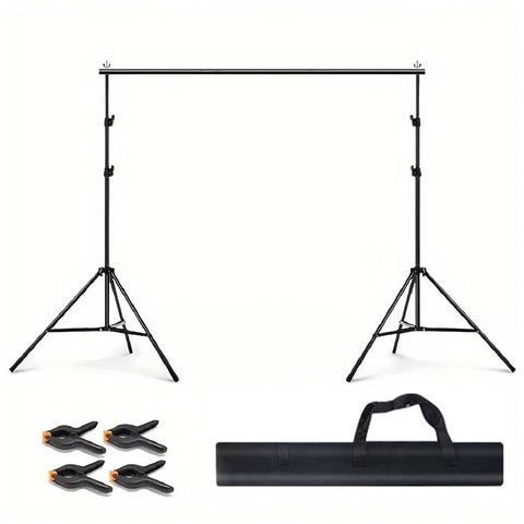 Live Streaming Backdrop Frame Stand Adjustable up to 200 x 200 cm for Video Shooting - view 2