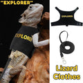 Lizard Clothing with Lead Rope, Outdoor Climbing Harness for Reptiles