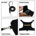 Lizard Clothing with Lead Rope, Outdoor Climbing Harness for Reptiles - view 4