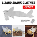 Lizard Shark Costume for Small Pets - Grey, Large (28.5 cm Long) - view 2