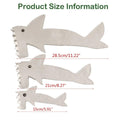 Lizard Shark Costume for Small Pets - Grey, Medium (21 cm Long) - view 4