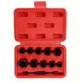 Locking Wheel Nut Remover Socket Set for Damaged and Rounded Bolts, 11 Piece - view 2