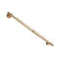 Long Brass Cabinet Handle, 224 mm Hole Spacing - Gold