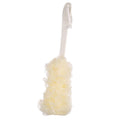 Long Handle Bath Brush Soft Mesh, Pack of 2 - Beige