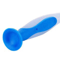 Long Handle Kitchen Cleaning Brush with Suction Base - Blue