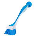 Long Handle Kitchen Cleaning Brush with Suction Base - Blue - view 2