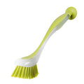 Long Handle Kitchen Cleaning Brush with Suction Base - Yellow - view 2