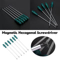 Long Magnetic Screwdriver with Green Handle - T27 Star Tip - view 2