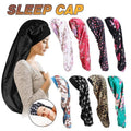 Long Satin Hair Bonnet Sleep Cap 63cm for Long Hair - Bow - view 2