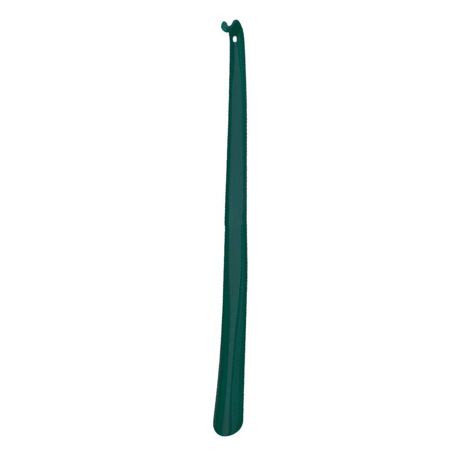 Long Shoe Horn, 59 cm Plastic Handle - Dark Green