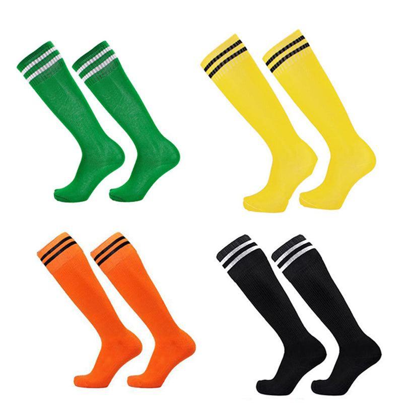 Long Sports Socks, Breathable Knee-High Football Socks - Green - view 10
