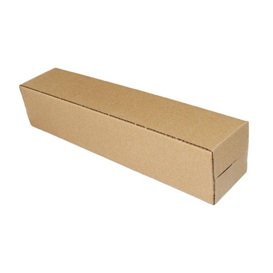 Long Strip Corrugated Cardboard Shipping Boxes, Pack of 50 - Medium (31 x 8.5 x 8.5 cm)