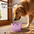 Lotus Slow Feeder Dog Bowl, Non-Slip Food-Grade Silicone - 12 x 7.6cm - view 5
