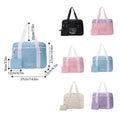 Love Shoulder Bag with Detachable Pouch - Black - view 4