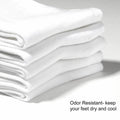Low Cut Cotton Trainer Socks for Men - Light Grey, 5 Pairs - view 5