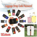 Luggage Strap with 3-Digit Combination Lock - Pink - view 2