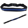 Lycra Waist Running Belt Bum Bag with Zip Pocket - Rose Red - view 3