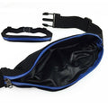 Lycra Waist Running Belt Bum Bag with Zip Pocket - Rose Red - view 4