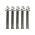 M12 Stainless Steel Expansion Anchor Bolts, Pack of 5 - 150 mm Long