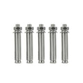 M12 Stainless Steel Expansion Anchor Bolts, Pack of 5 - 80 mm Long
