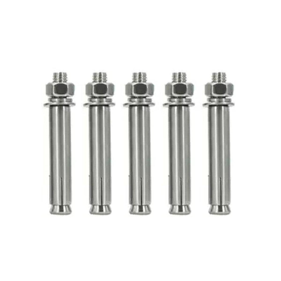 M12 Stainless Steel Expansion Anchor Bolts, Pack of 5 - 90 mm Long