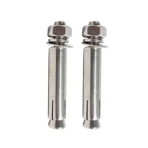 M16 Stainless Steel Hexagon Expansion Bolts, Pack of 2 - 100 mm Long