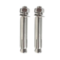 M16 Stainless Steel Hexagon Expansion Bolts, Pack of 2 - 150 mm Long