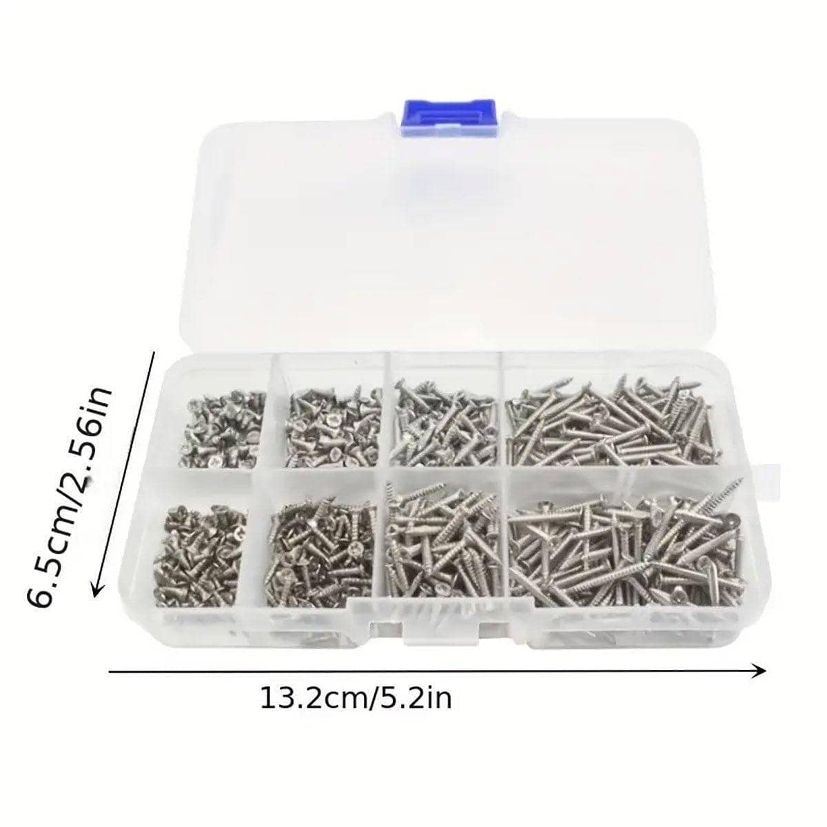 M2 Self Tapping Screw Assortment Kit, 800 Piece - view 4
