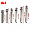 M20 Hexagon Expansion Bolts, 201 Stainless Steel, Pack of 2 - 250 mm Long - view 4