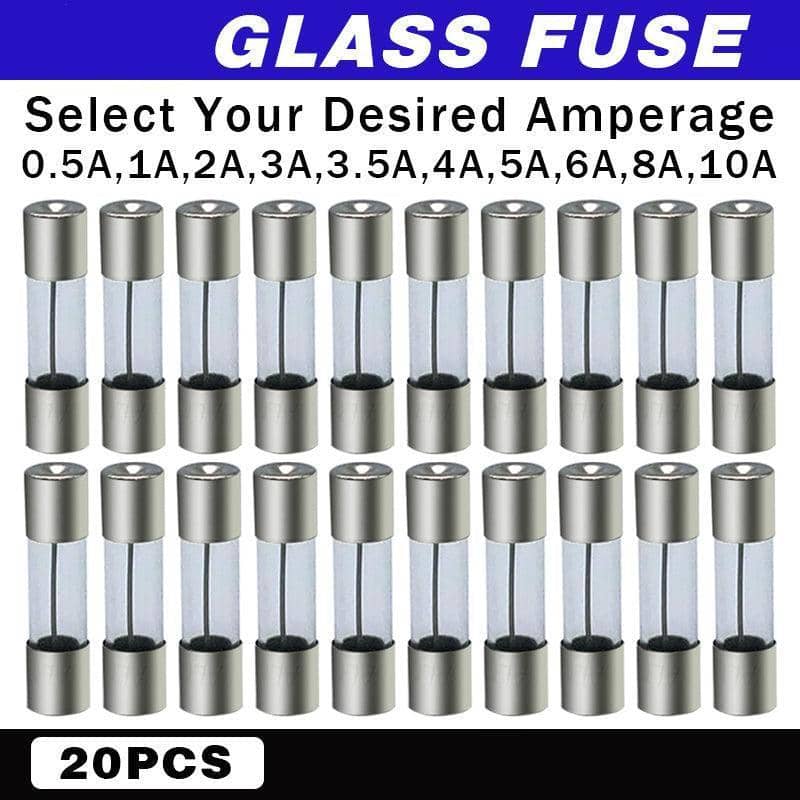 M205 Glass Fuses 5 x 20 mm, 250V - 4A, Pack of 20 - view 2