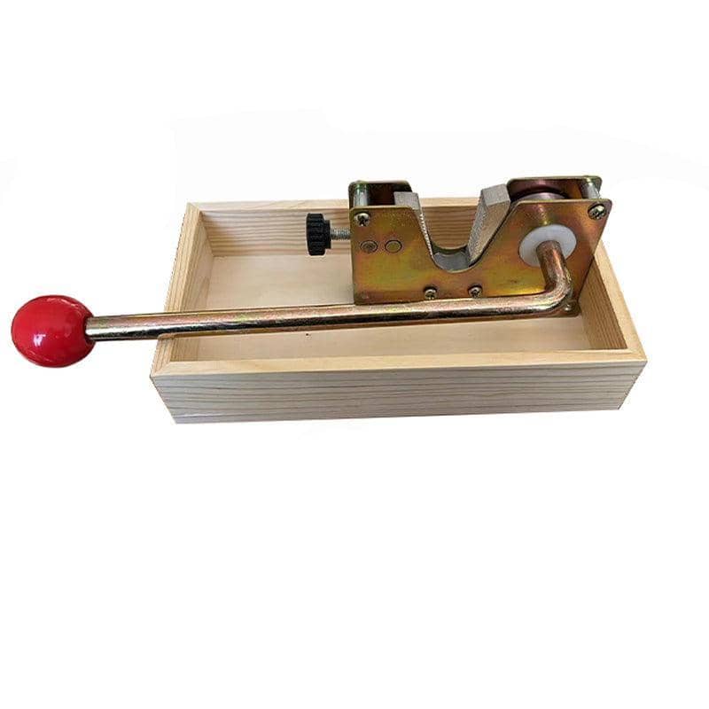 Macadamia Nut Cracker with Wooden Base, Multipurpose Walnut and Pecan Opener - view 2