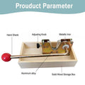 Macadamia Nut Cracker with Wooden Base, Multipurpose Walnut and Pecan Opener - view 3