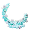 Macaron Balloon Arch Garland Kit - Aqua Blue, Pack of 117