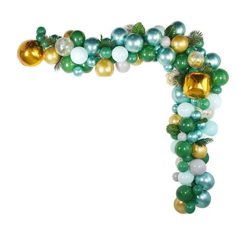 Macaron Balloon Arch Garland Kit - Green, Pack of 167