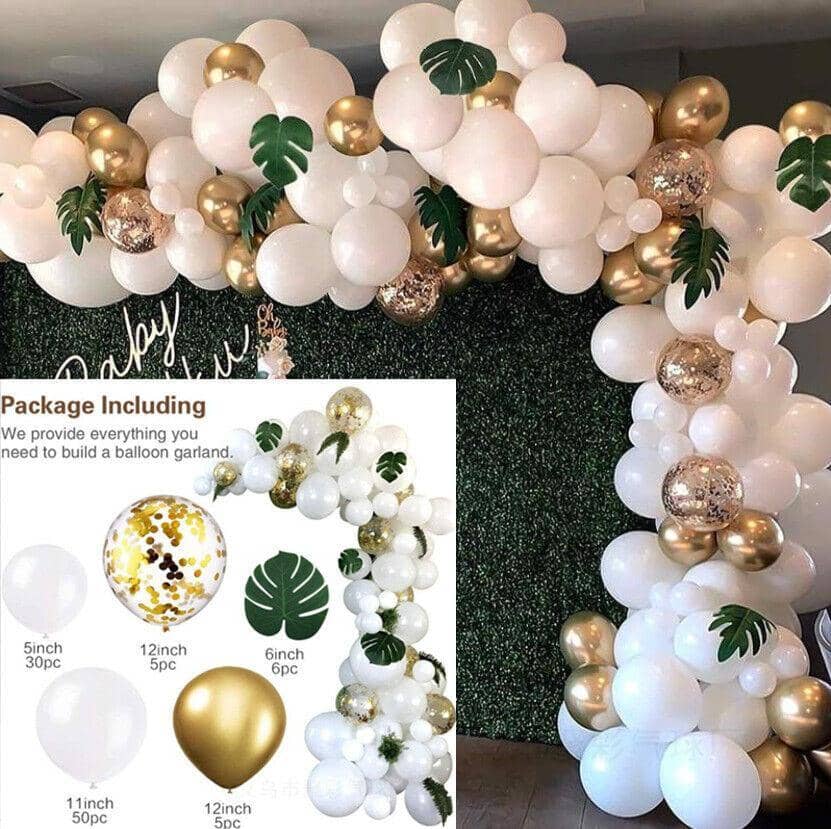 Macaron Balloon Arch Garland Kit - Mixed Pastel Colours, Pack of 120 - view 4