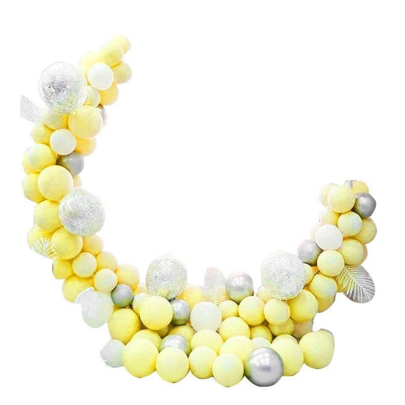 Macaron Balloon Arch Garland Kit - Yellow, Pack of 117