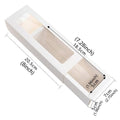 Macaron Boxes with Window, White Kraft Paper, Pack of 50 - view 3