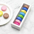 Macaron Boxes with Window, White Kraft Paper, Pack of 50 - view 5