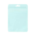 Macaron Zip Lock Bags, Pack of 100 - Pastel Blue, 13 x 21 cm